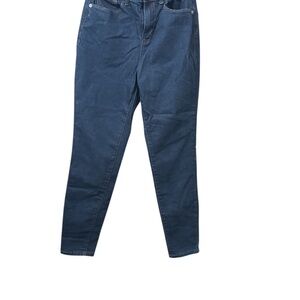 No Boundaries Women's Skinny Jeans - Dark Blue